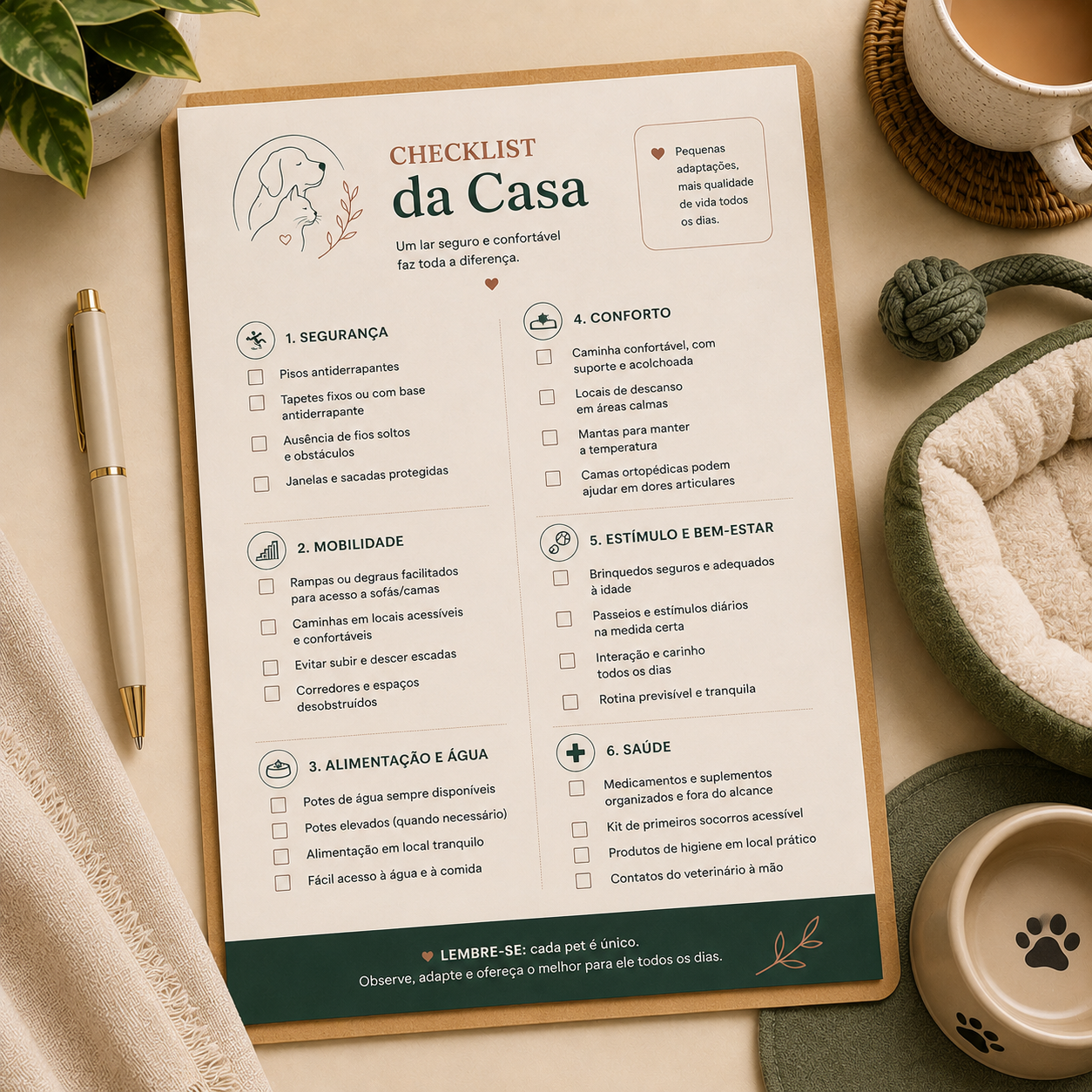 Checklist da Casa
